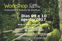 1 Workshop Ecoturismo e Turismo de Aventura est com as inscries abertas