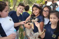 Palestras e visitas da 1 Semana do Bem-Estar Animal envolvem quase 300 crianas de Itaja