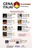Projeto Cena Itaja apresenta nove espetculos teatrais gratuitos