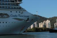 Itaja recebe segunda escala do navio Costa Fascinosa
