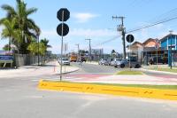 Reurbanizao e retorno de quadra da avenida Campos Novos so entregues  comunidade de Itaja