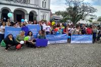 Caminhada e encontro com usurios marcam o Dia da Luta Antimanicomial em Itaja