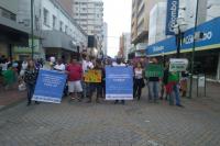 Caminhada e encontro com usurios marcam o Dia da Luta Antimanicomial em Itaja
