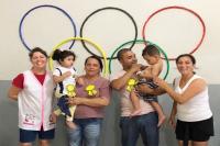 Centro de Educao Infantil realiza olimpada entre pais e filhos